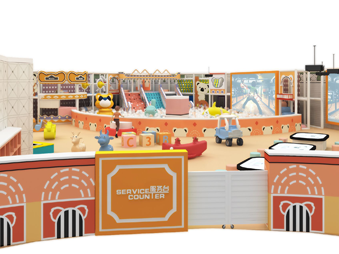 Suitable for children's play projects in mall courtyards!